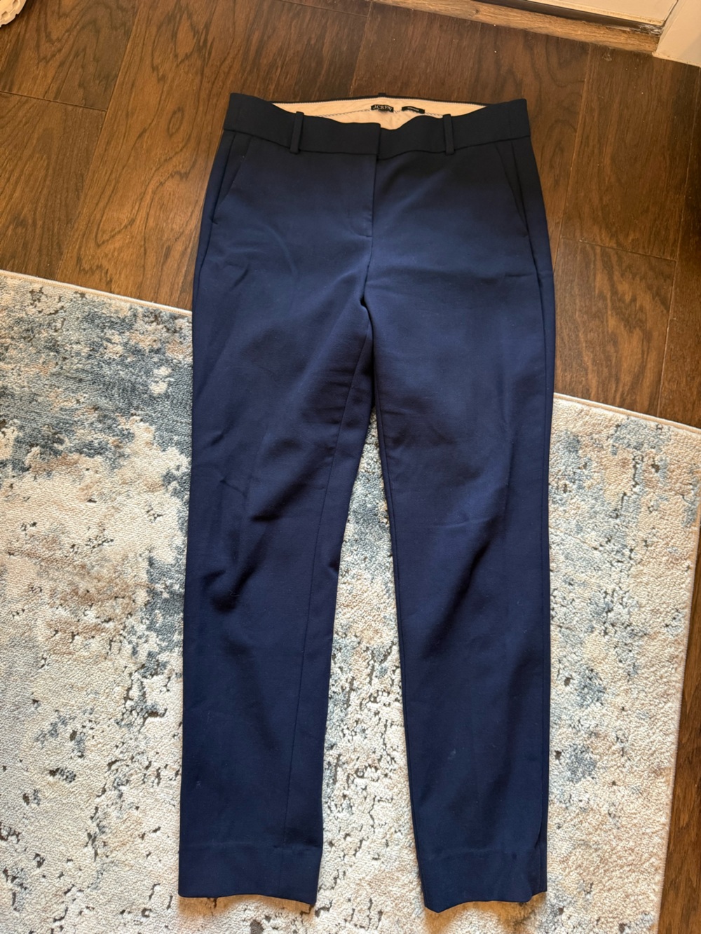 J. Crew Navy Cameron Trousers